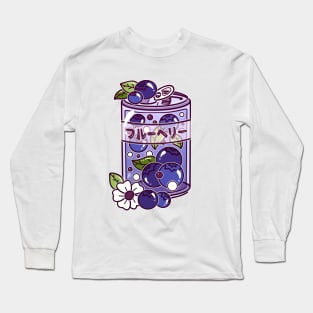 Blueberry Mint Soda Long Sleeve T-Shirt